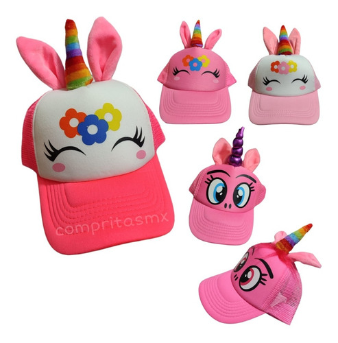 Gorra Unisex Unisex Niña Unicornio 