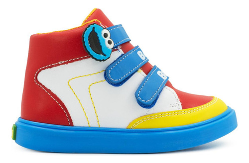 Tenis Bota Niño Karsten Plaza Sesamo Elmo Antiderrapante