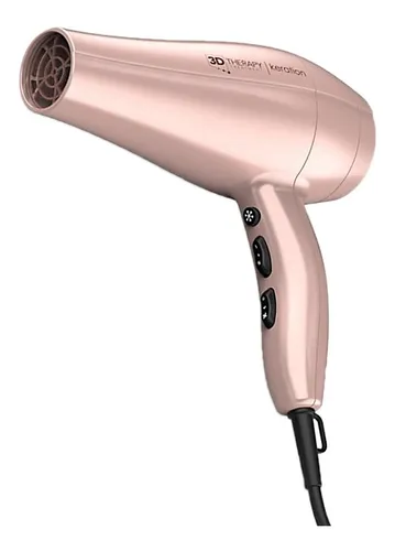 Secadora de cabello GA.MA Italy 3D Therapy Diva 3D Keration rosa