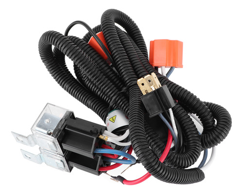 Kit De Fiação De Relé Headlight Booster Harness, 2 Unidades,