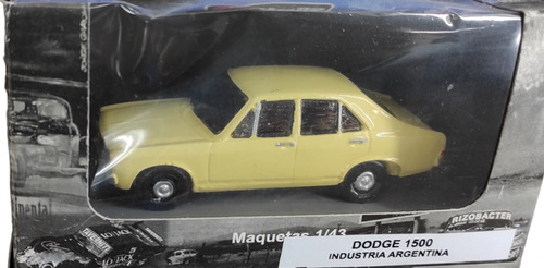 Dodge 1500 Escala 1/43. No Rueda. Hecho En Resina