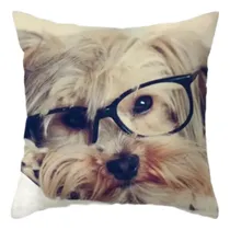 Comprar Cojines Perritos Dog Raza Yorkshire Hipster Decoración