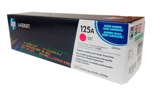 Toner Hp Cb543a (125a) 1400 Páginas | Original