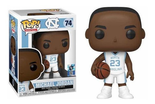 Funko Pop Michael Jordan 74 University North Carolina Nuevo