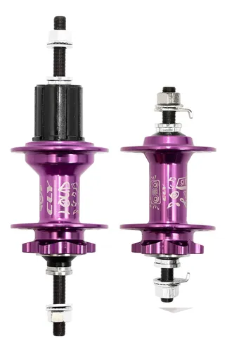 Cubo Cly Loud Bike 36f K7 Barulhento Alumínio Com Eixo 8-12v