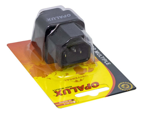 Adaptador Enchufe Con Toma Tierra Para Ups Op-603-rng Opalux