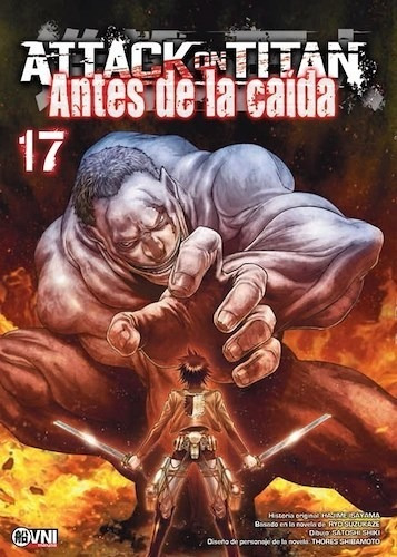 Manga Attack On Titan Antes De La Caida Vol.17 Ovnipress 