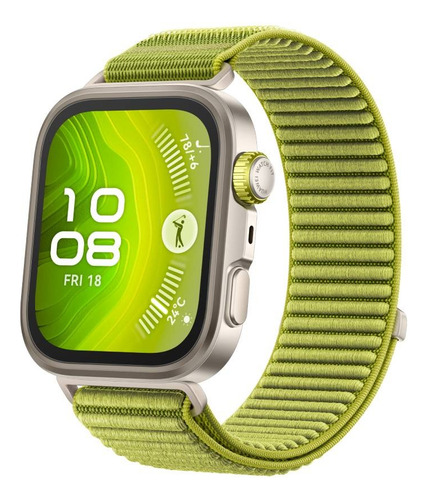 Huawei Watch Fit4 Pro Smartwatch Gps,golf,análisis Ecg,verde Gris Oscuro Verde Verde Gris