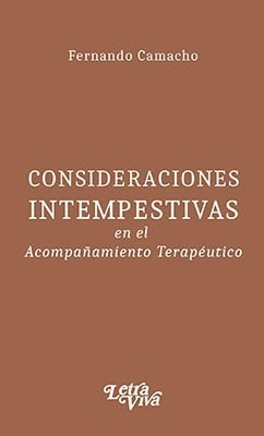 Consideraciones Intempestivas - Camacho Fernando (libro)