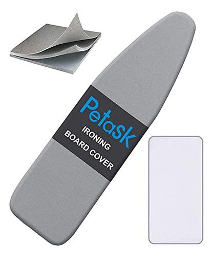 Funda Y Almohadilla Para Tabla De Planchar Petask, Recubiert