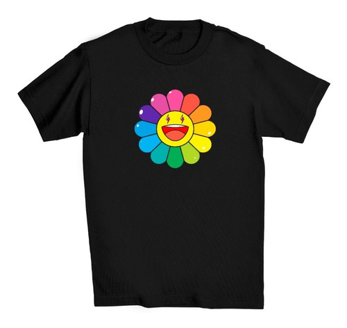 Playera J Balvin Reggaeton Flor Colores Moda Adulto 