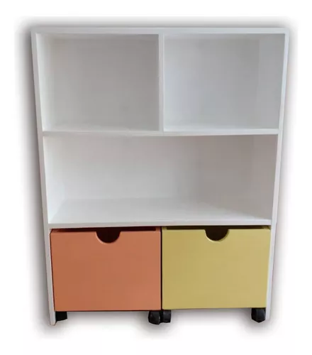 Mueble organizador de juguetes - 4 huecos