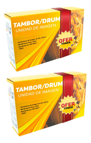 2 Pza Tambor Dr890 Compatible Con Hl-l5200dwt
