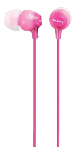 Imagen 1 de 3 de Audífonos in-ear Sony EX Series MDR-EX15LP rosa