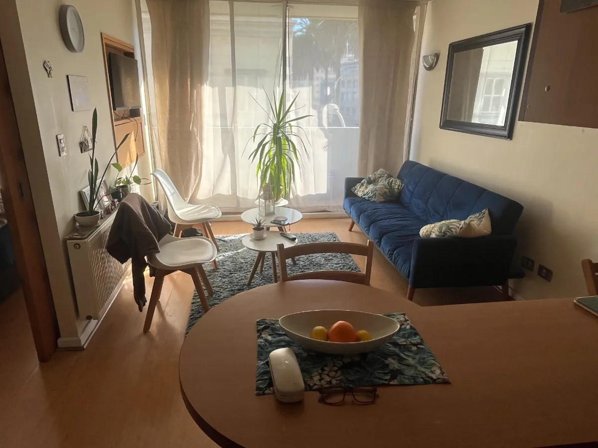 Imagen 2 de 30 de Valparaiso, Excelente Ubicación, 1 Dormitorio, 1 Baño