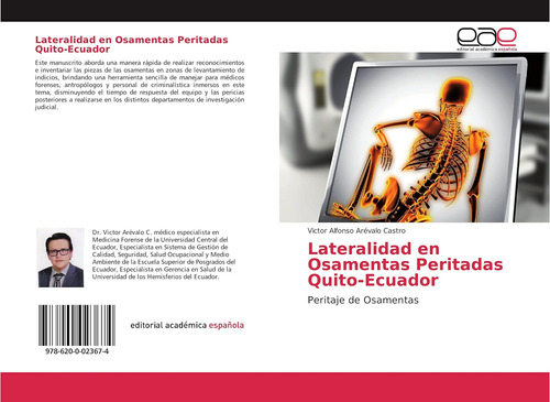 Libro: Lateralidad En Osamentas Peritadas Quito-ecuador: Per