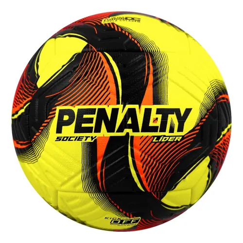 Penalty Bola Society Lider Xxv Cor AMARELO-LARANJA-PRETO