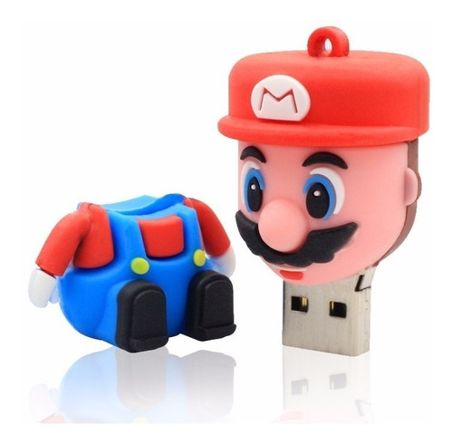 Usb 32gb Figura Mario Bros