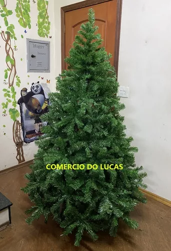 Árvore De Natal Verde Luxo 1,80m C/834 Galhos