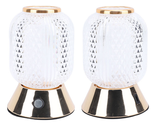 Mesa Led Inalámbrica Crystal Desk, Innovadora Y Elegante