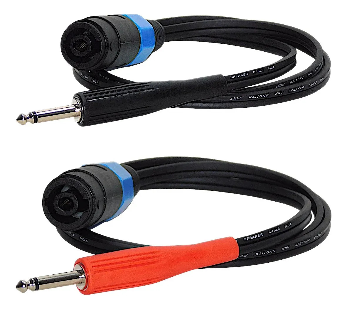 Cable Adaptador Plug Mono A Speakon Hembra 14ga Hamc