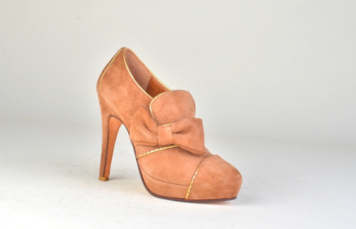 Imagen 2 de 6 de Zapatos Sandalias De Gamuza De Mujer - Magdalena - Ferraro