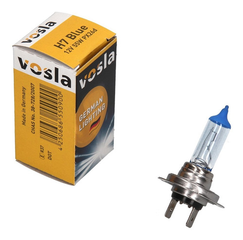 Imagen 1 de 4 de Lampara Halogena Livianos H7 (12972) 12v 55w (px26d) - Blue