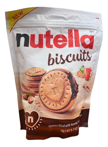Paquete De Deliciosas Galletas Nutella Biscuits 