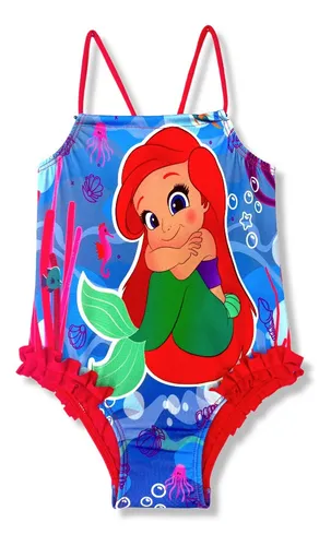 Trajes de baño para niña de la discount sirenita