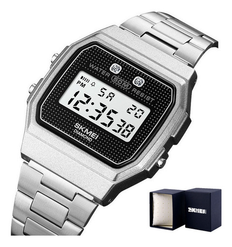 Reloj Electrónico Con Calendario Digital Led Skmei 1952