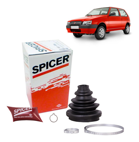 Kit De Reparo Homocinética Spicer Uno Mille 1.0 8v 2001 2002