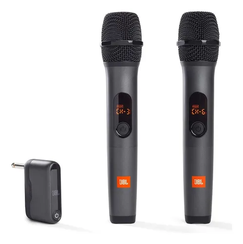 comprar Jbl Sistema Inalámbrico 2 Micrófonos Receptor Doble Canal