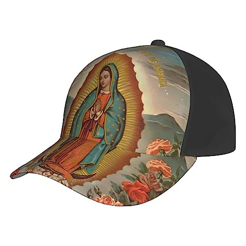 Gorra Virgen De Guadalupe Con Visera Ajustable