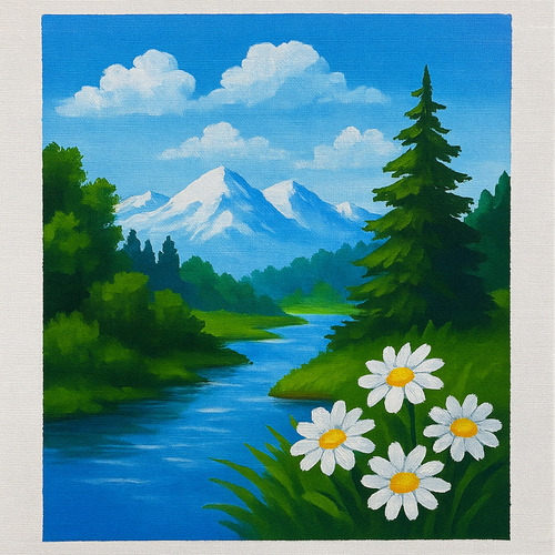 Pintura Para Tela Mate Acrilex Bote De 37ml Color 535 Azul Mar