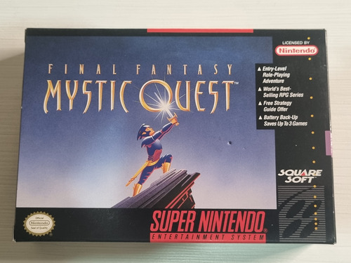 Final Fantasy Mystic Quest Super Nintendo Snes