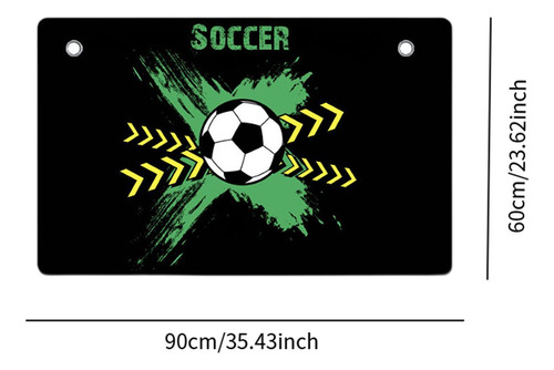 Entrenamiento De Fútbol Mat De Fútbol Montaje De Pared