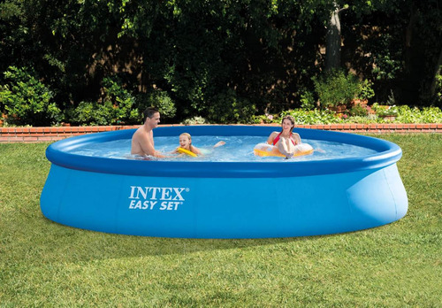 Piscina Intex Inflable Easy Set 28158 Incluye Bomba Filtro