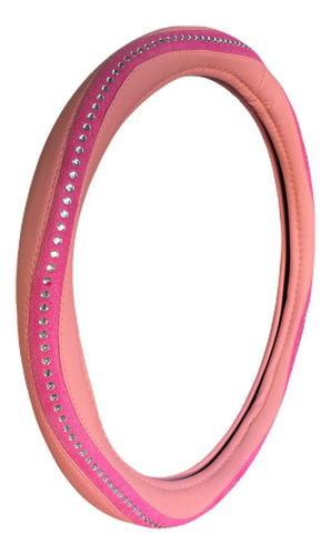 Cubre Volante Universal 38cm Rosado Femenino Deportivo R232