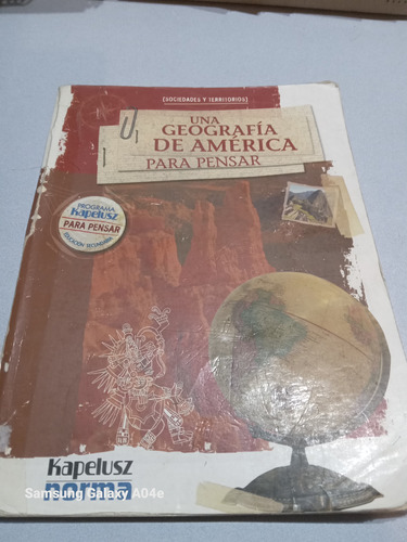 Libro Una Geografía De América Para Pensar    