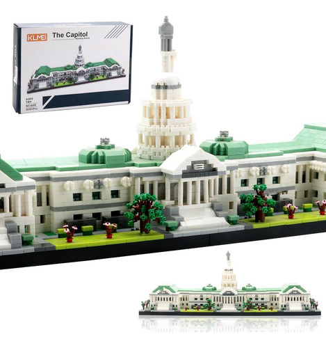 Klmei Micro Mini Bloques Modelo De Arquitectura Del Edificio