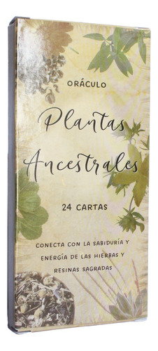 Tarot Oráculo De Plantas Ancestrales 24 Cartas Con Mensajes 