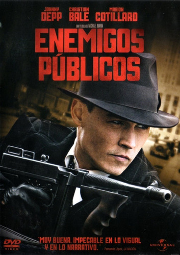 Enemigos Públicos ( Johnny Depp ) Dvd Original (Usado)