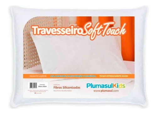Travesseiro Solf Touch Baby Branco 30x40