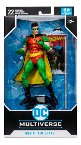 Figura De Acción Dc Multiverse Robin (tim Drake) +12