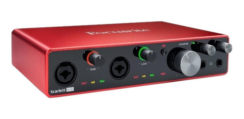 Imagem 3 de 6 de Interface de áudio Focusrite Scarlett 8i6 100V/240V 3ª geração