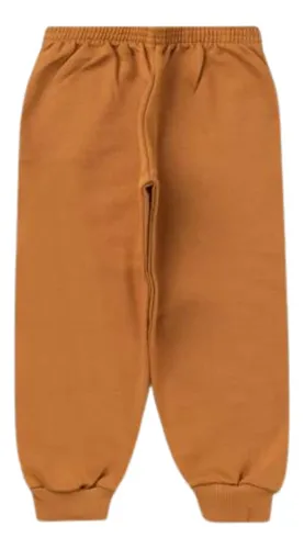 Calça sales marrom infantil
