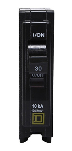 Imagen 6 de 6 de Caja Con 10 Interruptor Termomagnético Qo130 1 Polo 30a