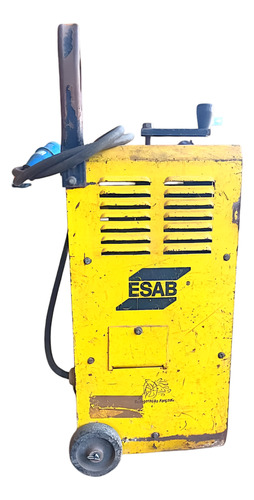 Maquina Solda Esab Super Bantam 256 - 110/220v C/ Plugue Amarelo (Usado)