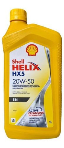 Aceite Mineral Shell Helix 20w50 Original