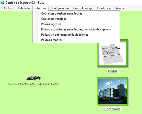 Sistema De Gestión De Seguros / Proveedores - Full
